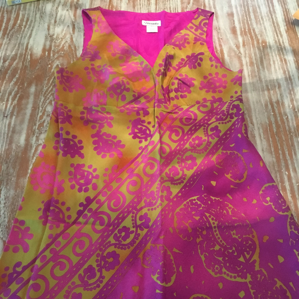Tessuto silk dress